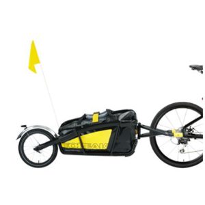 Bob Yak - Remorque mono-roue randonnée pour vélo ou tandem 26 pouces