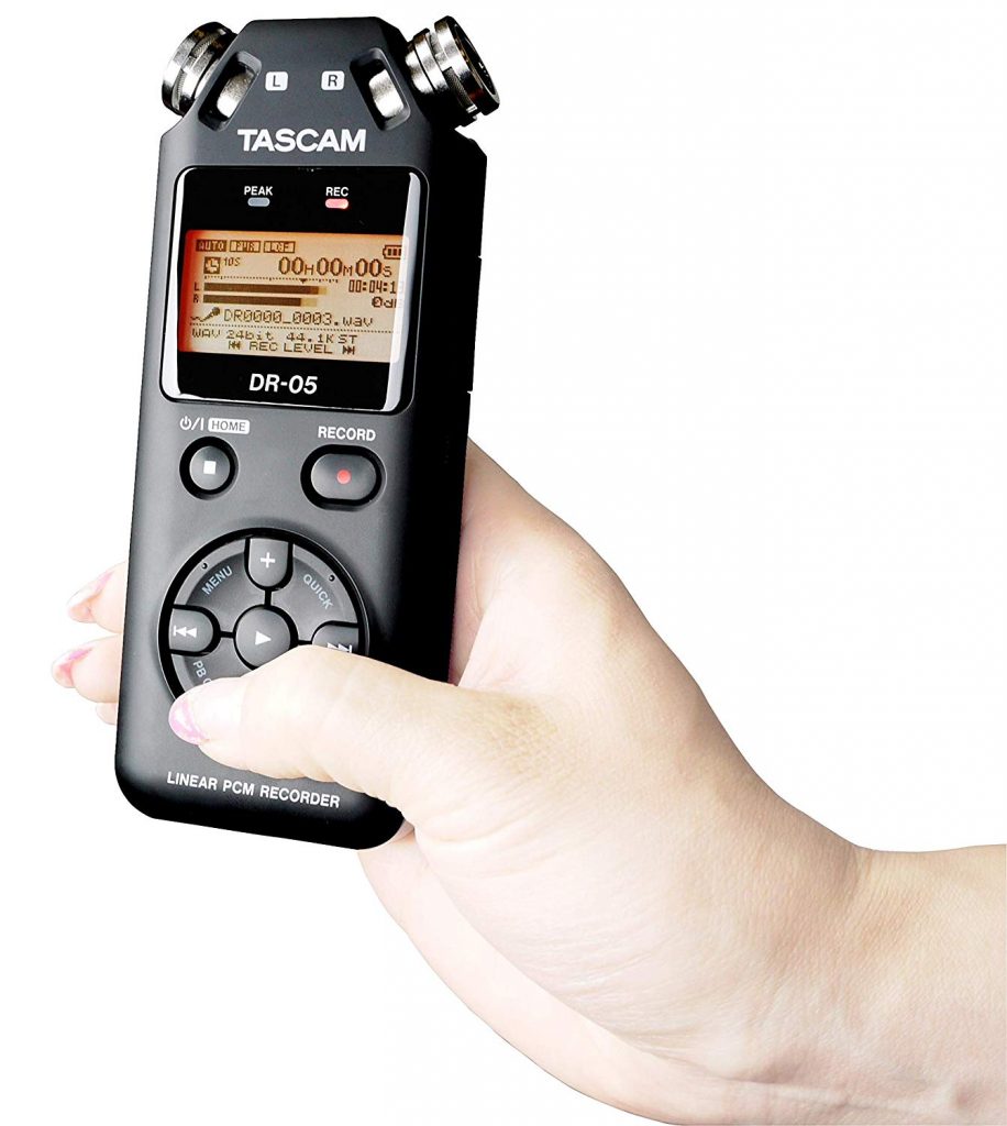 TASCAM DR-05の+moodleilud.udistrital.edu.co