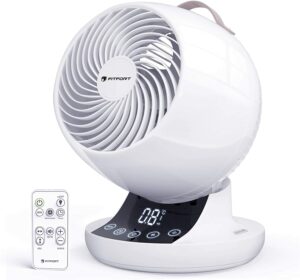 Ventilateur de camping avec télécommande – Ventilateur rechargeable de 65  heures 12 000 mAh, 3 vitesses et minuterie, alimenté par batterie avec